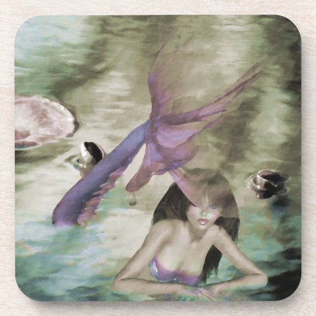 Little Mermaid Cork Untersetzer (Vorderseite)