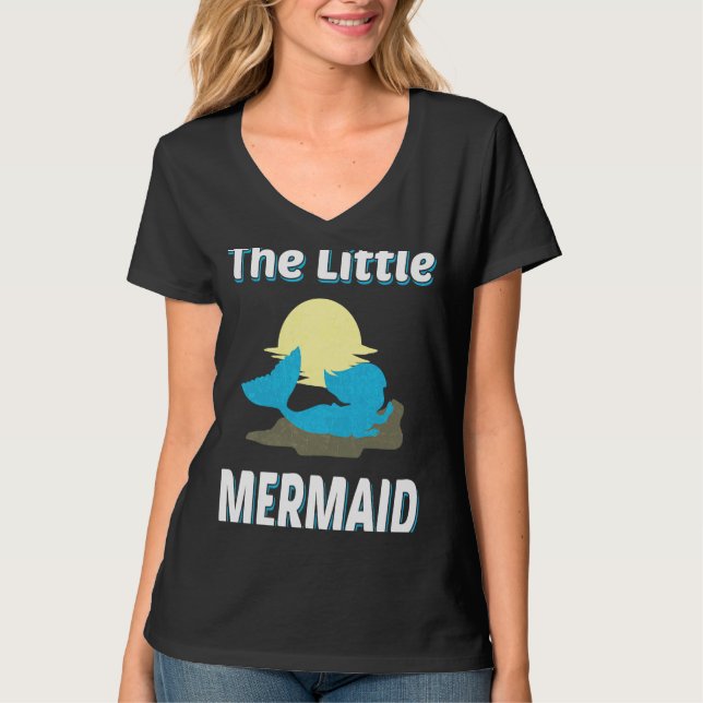 Little Mermaid Funny T-Shirt (Vorderseite)