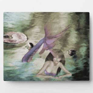 Little Mermaid Plaque Fotoplatte