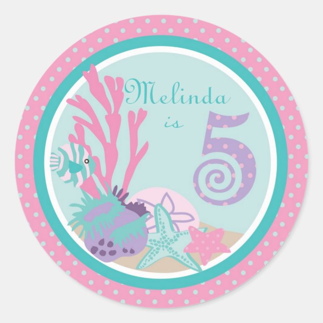 Little Mermaid Sticker 5 (Vorderseite)