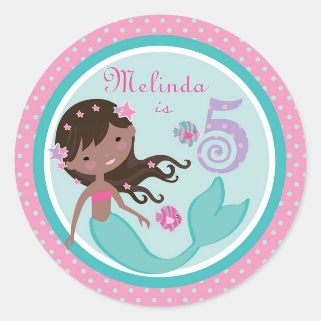 Little Mermaid Sticker OM 5B (Vorderseite)