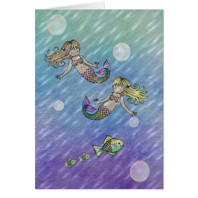 Little Mermaids Card von Molly Harrison (Vorne)