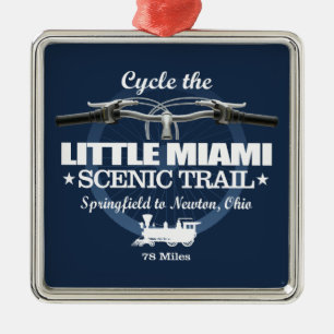 Little Miami Landschaftlich Trail (H2) Ornament Aus Metall