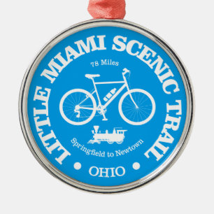 Little Miami Landschaftlich Trail (Radfahren) Ornament Aus Metall