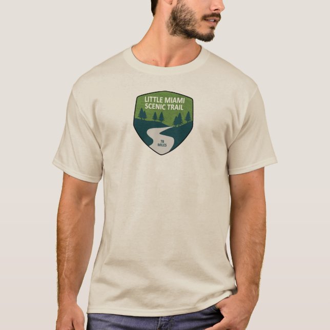 Little Miami Landschaftlich Trail T-Shirt (Vorderseite)