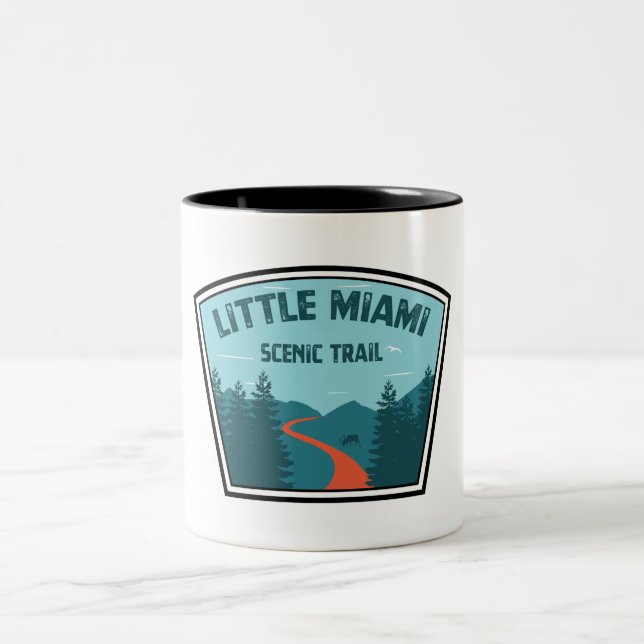 Little Miami Landschaftlich Trail Zweifarbige Tasse (Mittel)