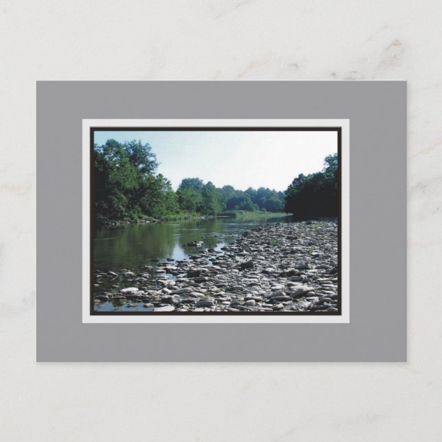 Little Miami River, Cincinnati. Ohio Postkarte (Vorderseite)