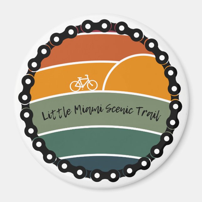 Little Miami Scene Trail Magnet (Vorne)
