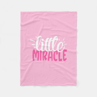 Little Miracle Baby Blanket Fleecedecke