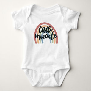 Little Miracle Rainbow Baby Bodysuit Strampler