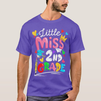 Little Miss 2. Klasse Erster Tag der zweiten Klass T-Shirt