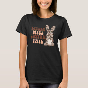 Little Miss Cottontail Leopard Cheetah Niedlich Bu T-Shirt