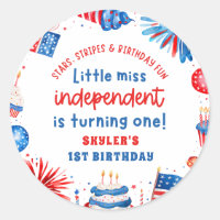 Little Miss Independent 4. Juli 1. Geburtstag