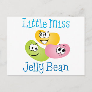 Little Miss Jelly Bean Postkarte
