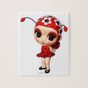 Little Miss Ladybug Puzzle
