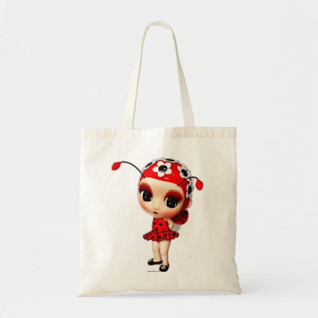 Little Miss Ladybug Tragetasche (Vorne)