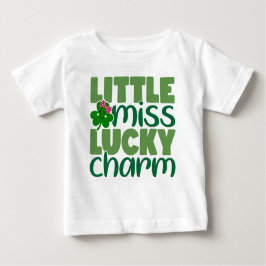 Little Miss Lucky Charm Baby T-shirt