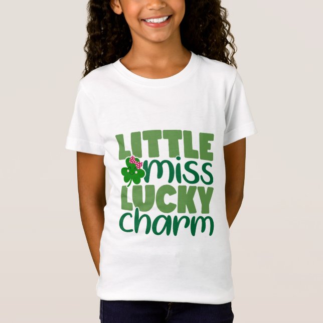 Little Miss Lucky Charm T-Shirt (Vorderseite)