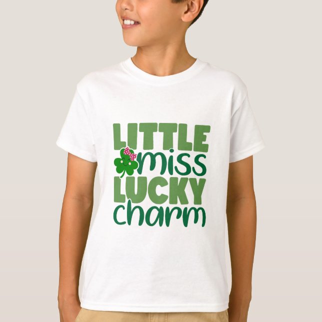 Little Miss Lucky Charm T-Shirt (Vorderseite)