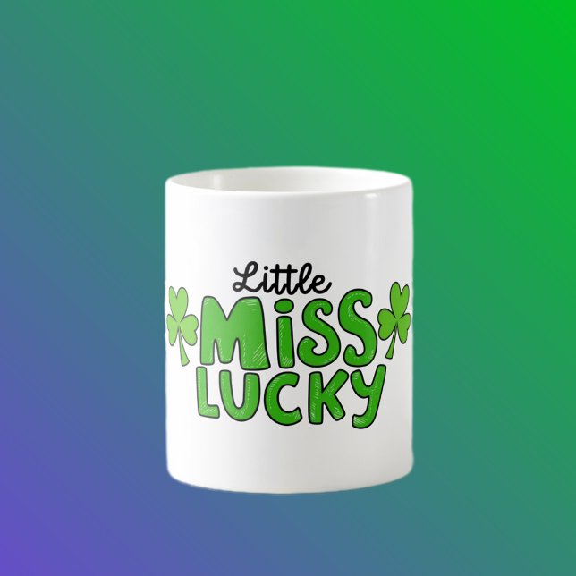 Little Miss Lucky - Süßes Kleeblatt Kaffeetasse (Von Creator hochgeladen)