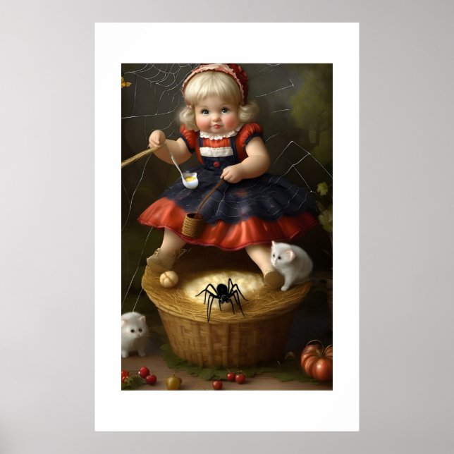Little Miss Muffet Poster (Vorne)