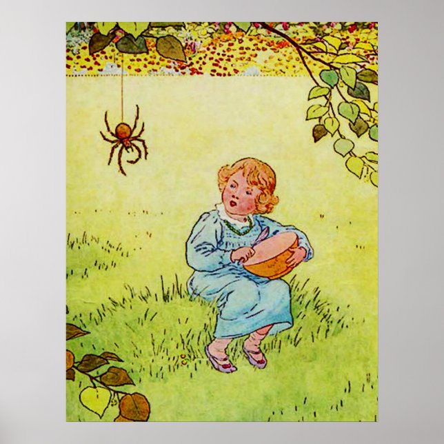 Little Miss Muffet Poster (Vorne)