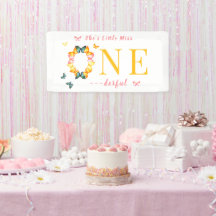 Little Miss Onederful Boho Butterfly 1. Geburtstag