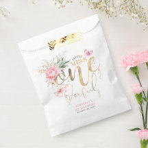 Little Miss Onederful Niedlich Floral 1. Geburtsta