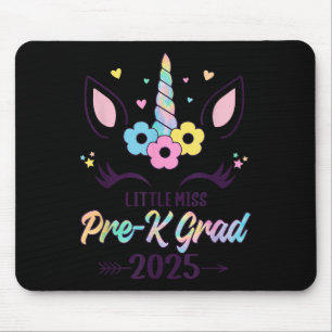 Little Miss Pre-k Grad 2025 Vorschule Abschluss G Mousepad