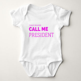 Little Miss President Baby Strampler