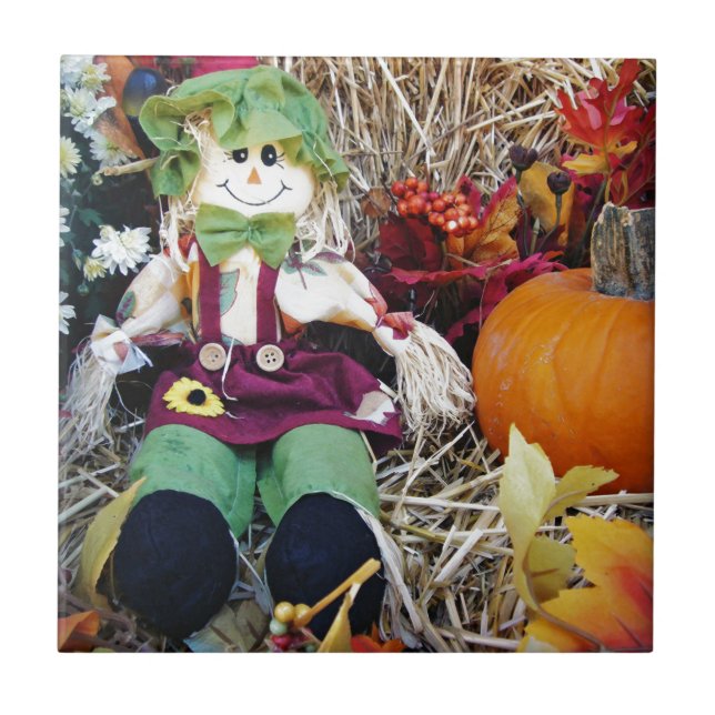 Little Miss Scarecrow Fliese (Vorderseite)