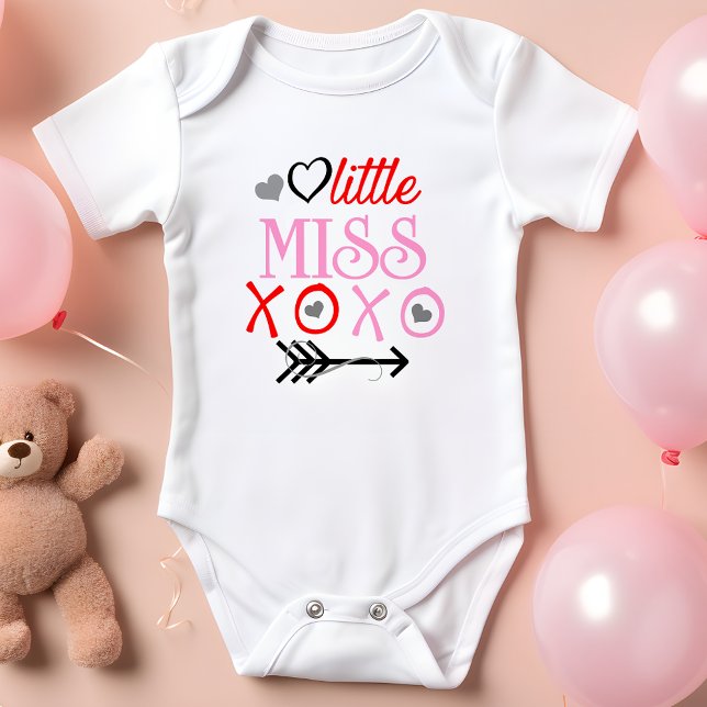 Little Miss XOXO Boho Chic Baby Girl Baby Strampler (Von Creator hochgeladen)