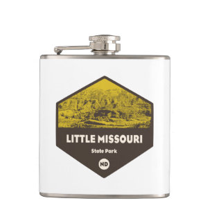 Little Missouri Staat Park North Dakota Flachmann