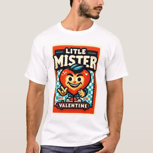 Little Mister - Herzlicher Spaß auf einem Skateboa T-Shirt (Vorderseite)