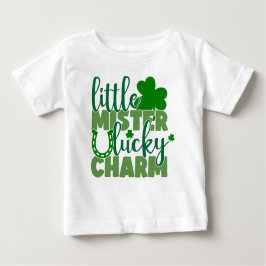 Little Mister Lucky Charm Baby T-shirt
