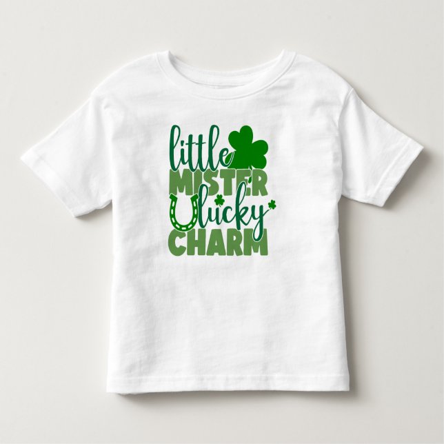 Little Mister Lucky Charm Kleinkind T-shirt (Vorderseite)