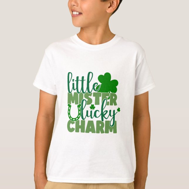 Little Mister Lucky Charm T-Shirt (Vorderseite)