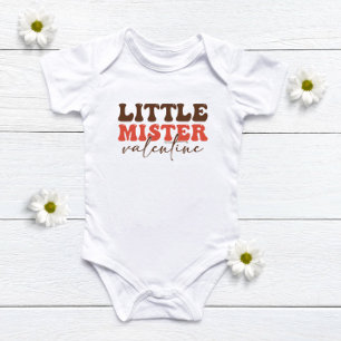 Little Mister Valentine Baby Strampler