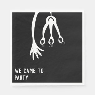 Little Monster Alien Birthday Serviette