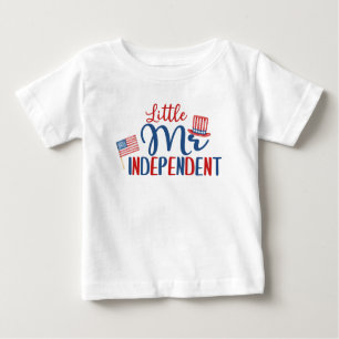 Little Mr Independent, 4. Juli Baby T-shirt