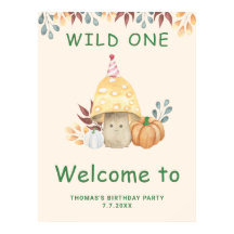 Little Mushroom erste Geburtstagsparty