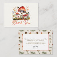 Little Mushroom Floral Bee Geburtstag Vielen Dank