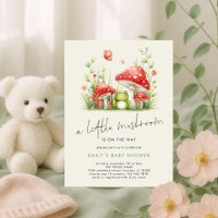 LIttle Mushroom ist auf Way Frog Baby Shower