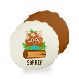 Little Mushroom Rundes Kissen