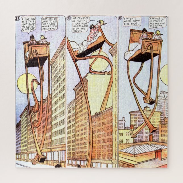 Little Nemo "Walking Bed" Jigsaw Puzzle (Vertikal)
