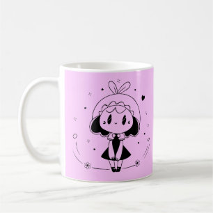 Little Niedlich Anime Girl Kaffeetasse