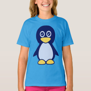 Little Niedlich Blue Pinguin T-Shirt