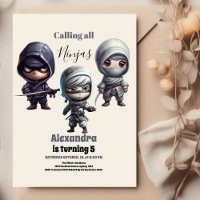 Little Ninja Warrior Kindergeburtstag