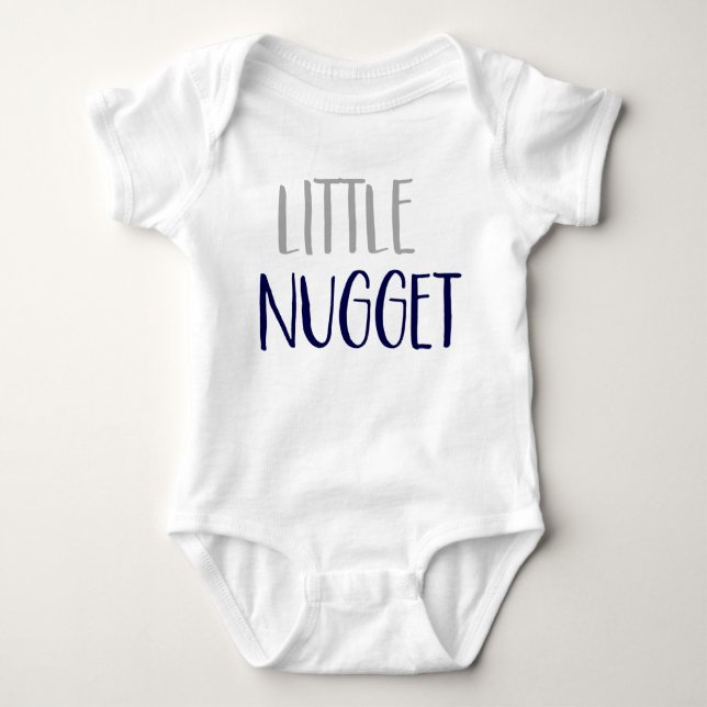 Little Nugget Baby Bodysuit Baby Strampler (Vorderseite)