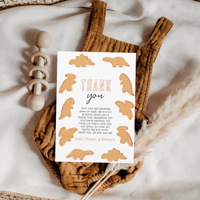 Little Nugget Baby Dusche Dankeskarte (Von Creator hochgeladen)